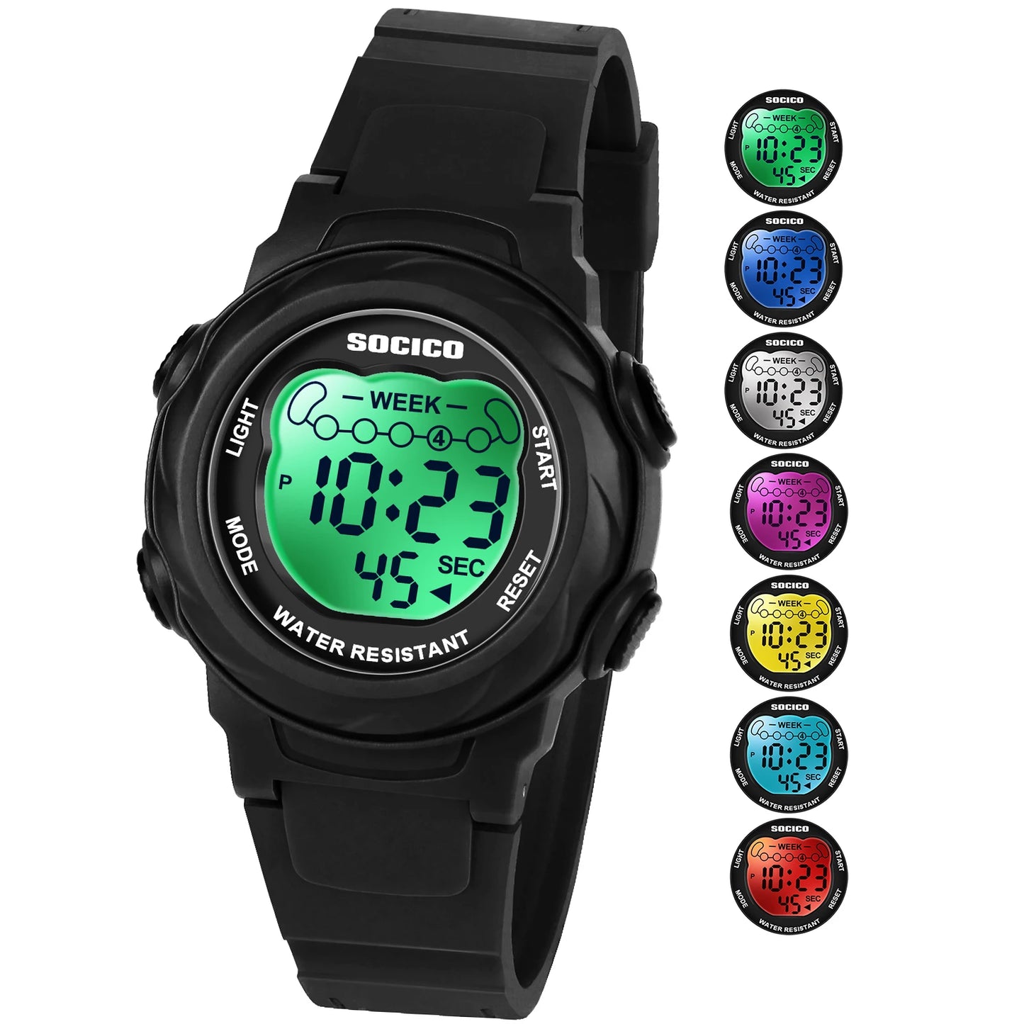 SOCICO Kids Waterproof Analog Watch