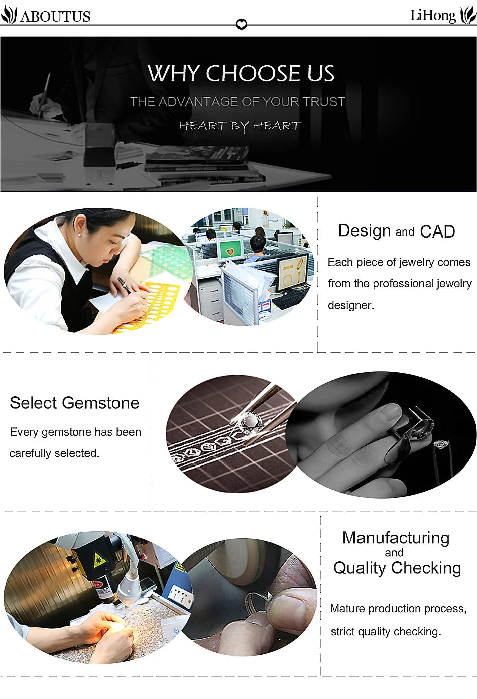 “925 Silver Heart Purple Crystal Bracelet”