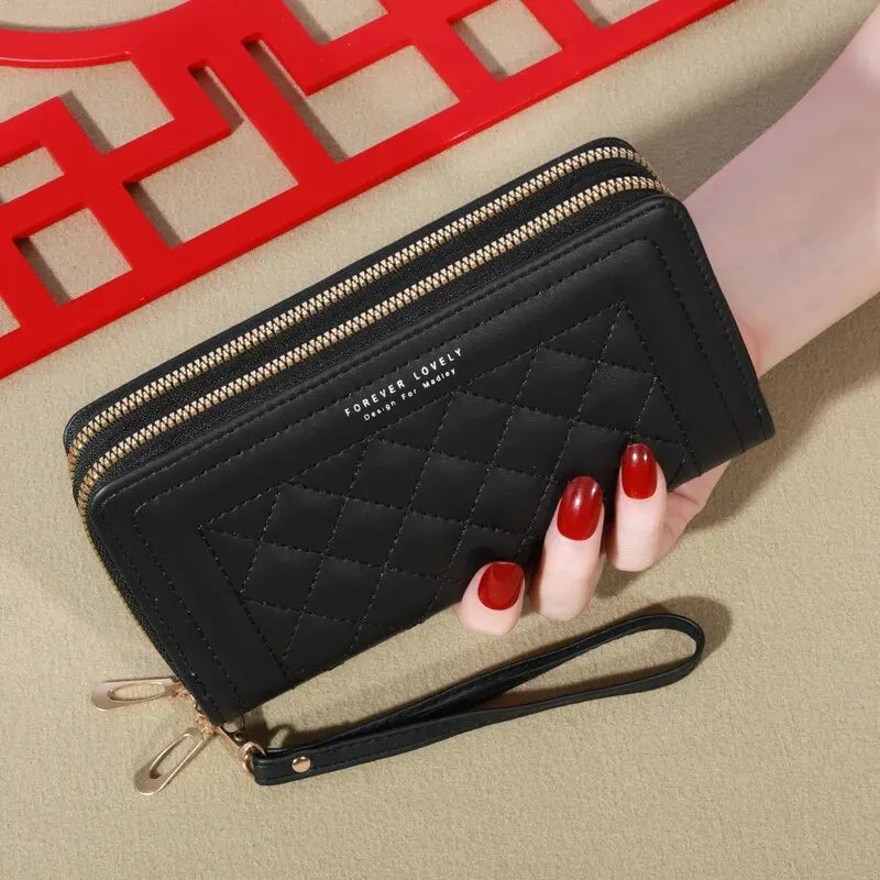 Luxury Women’s Clutch Purse – Card, Coin & Phone Holder