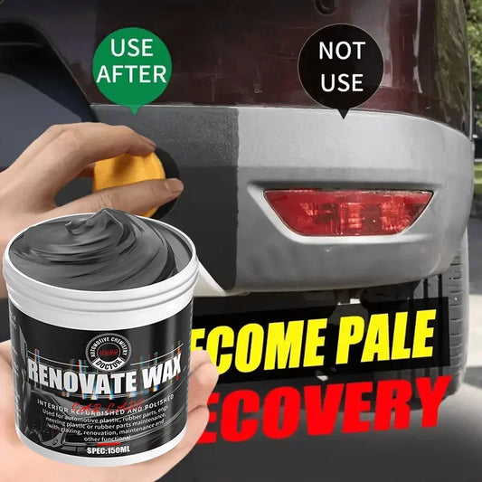 Black Effect Car Polishing Paste – Bumper Repair