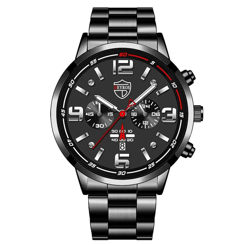 Men's Stainless Steel Business Watch