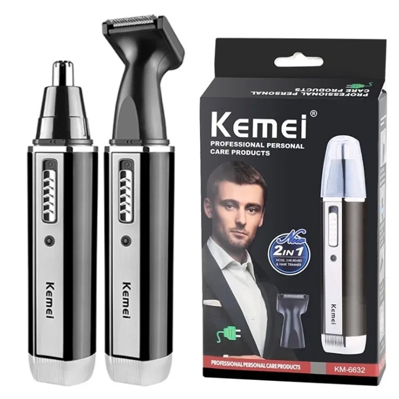 Kemei KM-6630 4-in-1 Trimmer – Hair, Beard & Nose Groomer