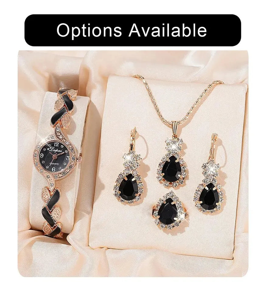 LVPAI Women's Fashion Crystal Quartz Watch