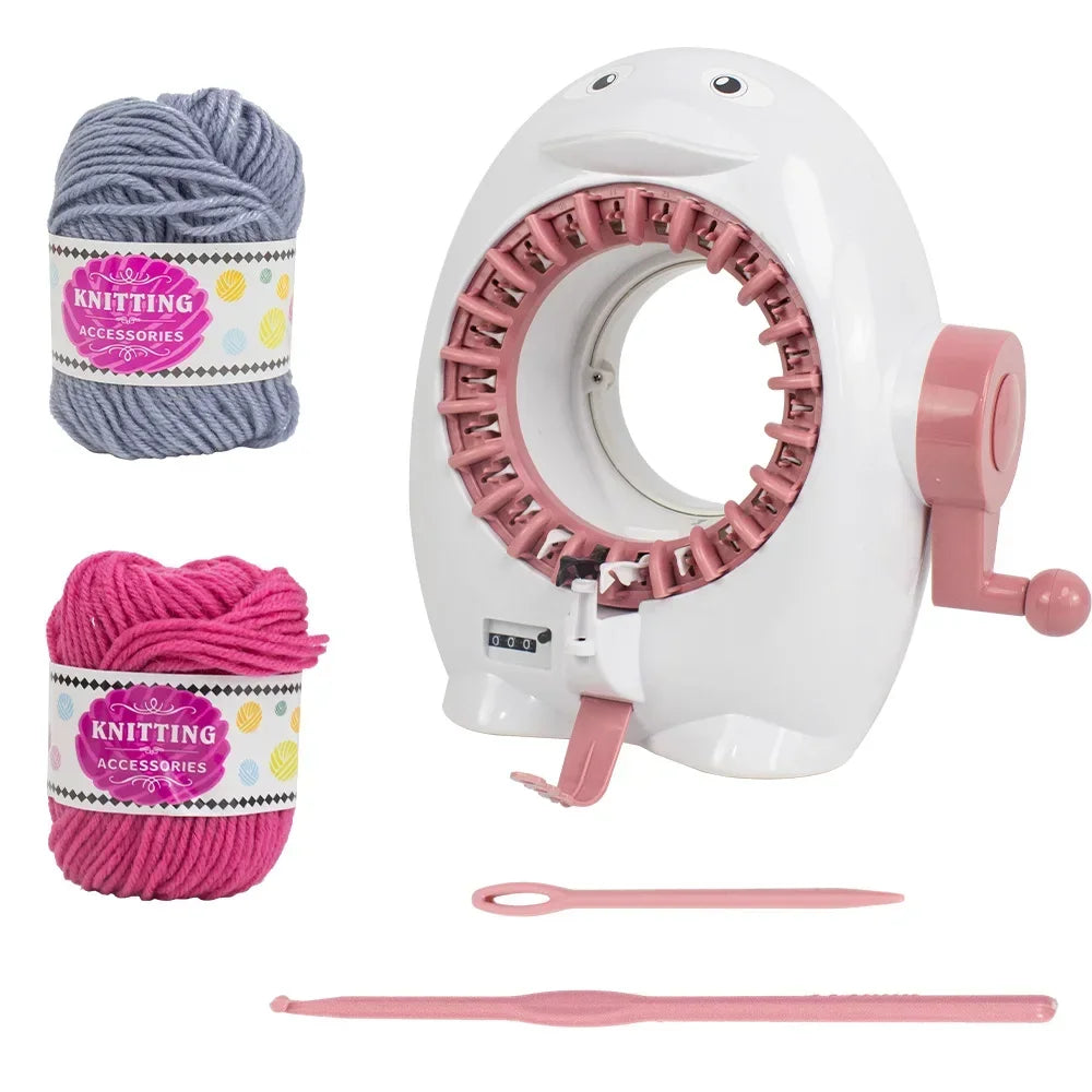 Sentro Hand Knitting Machine Kit – 22/40/48 Needles with Row Counter