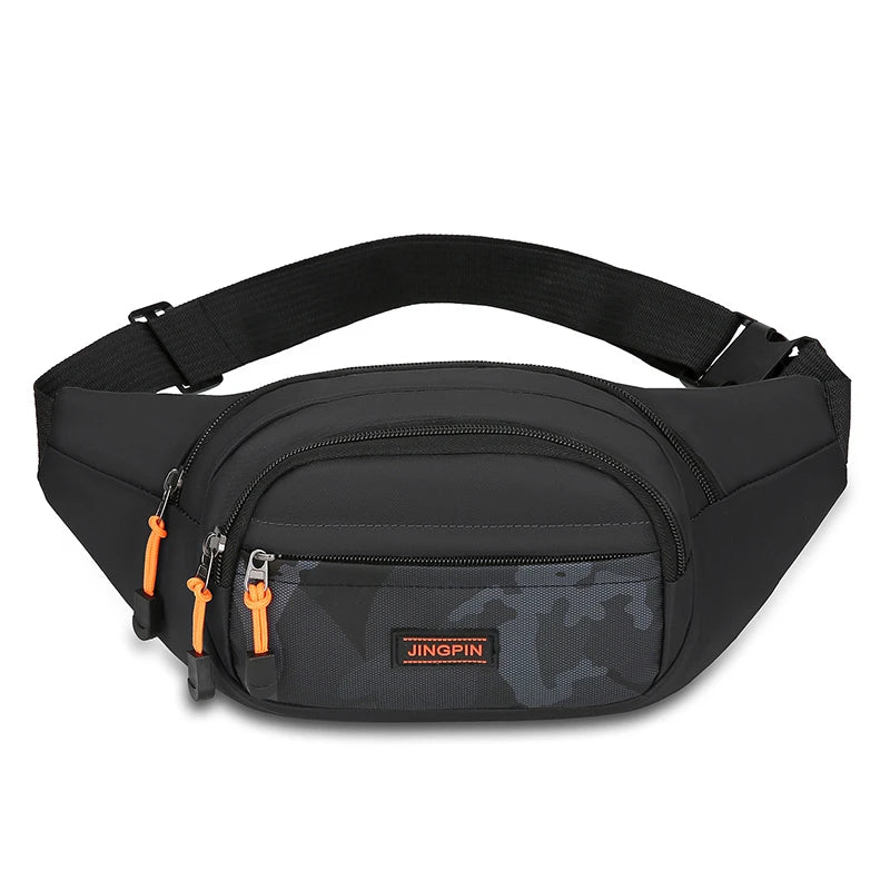 Multifunctional Sports Chest Bag with Charging Port