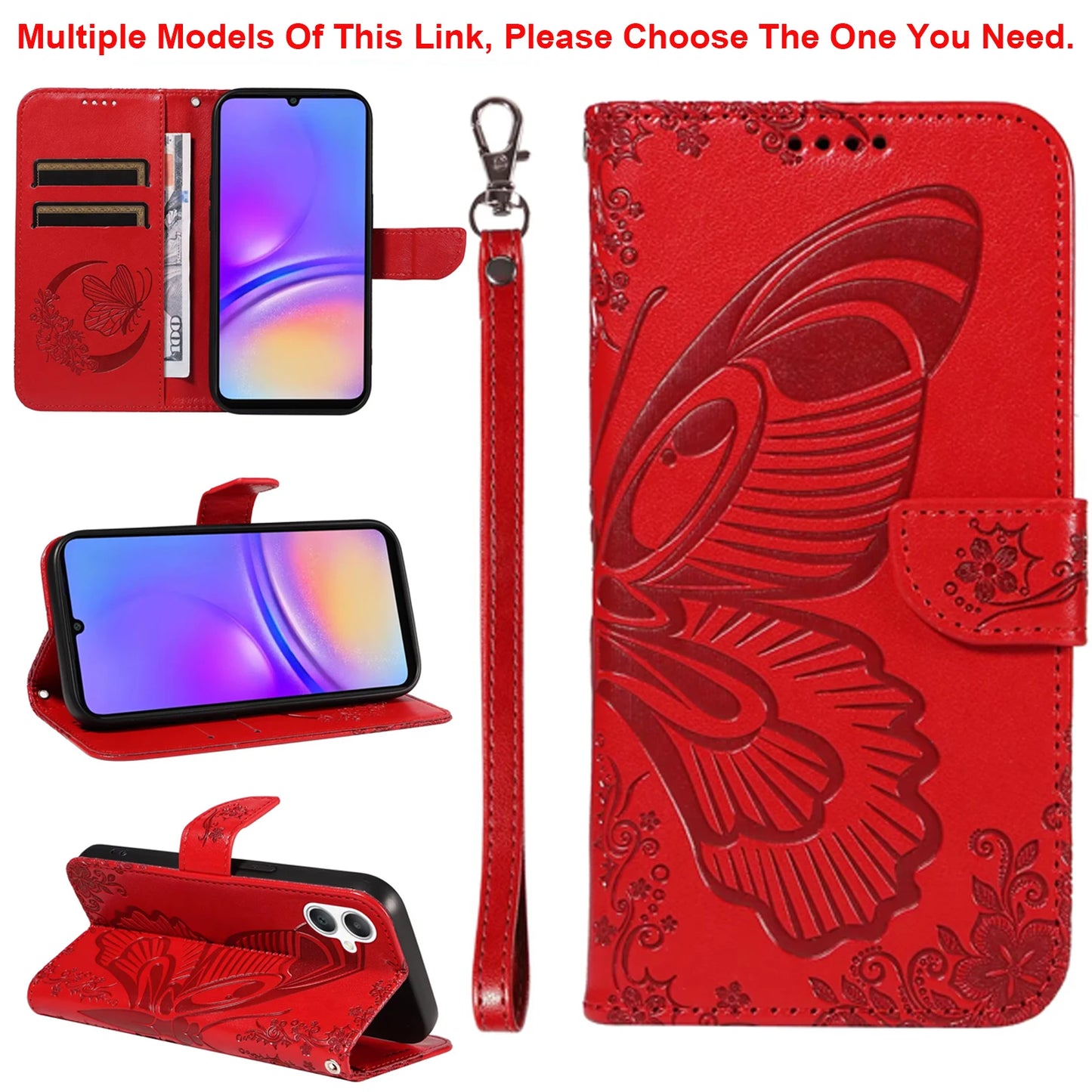 Flip Card Slot Stand Wallet Cover – iPhone