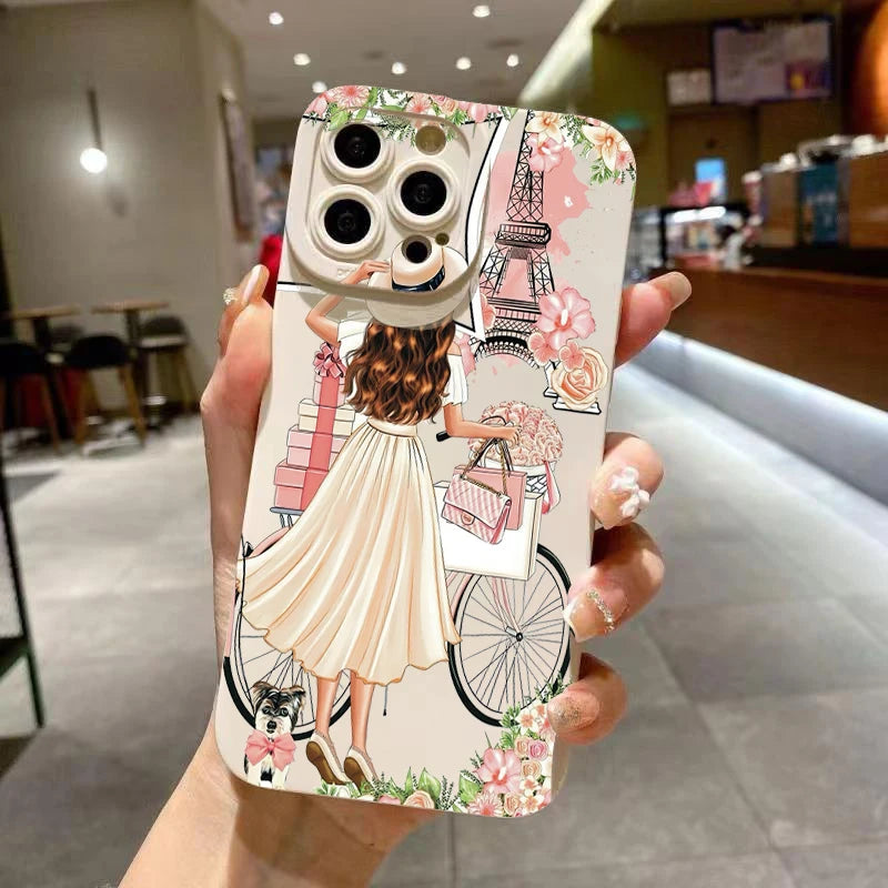 Flower Girl Pattern Cover – iPhone