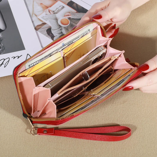 Korean Style Color Contrast Wallet by KISMIS