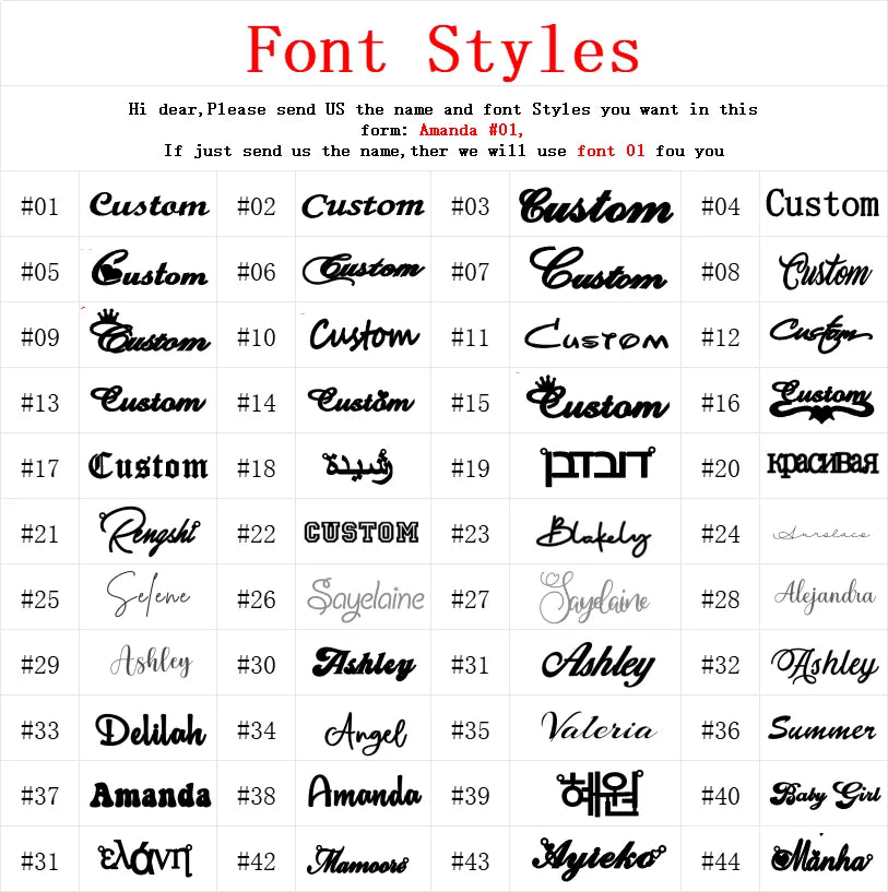 Custom Name Gold Plated Stainless Steel Ankle