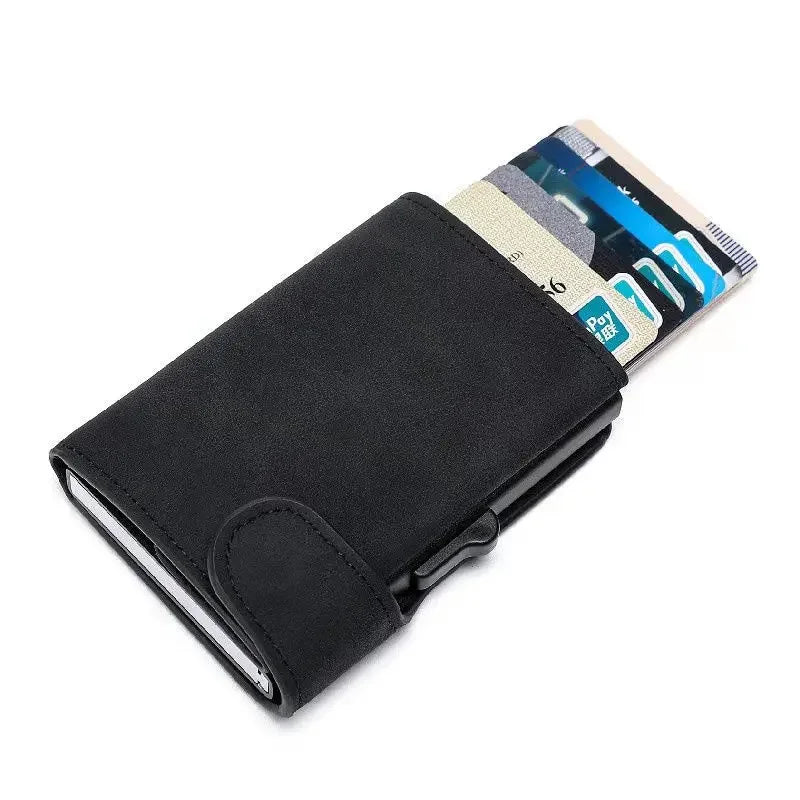 Anti-Theft Metal Business Card Box & Credit Card Holder