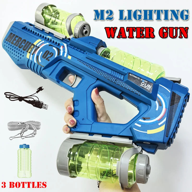 Fully Automatic Water Blaster – LED & Sound Effects Toy