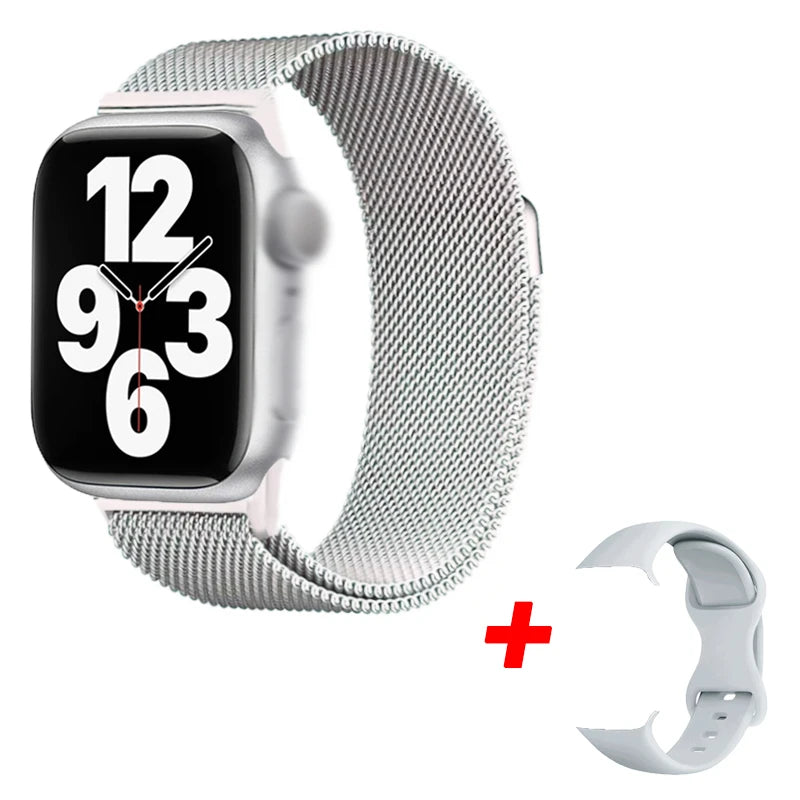 I9 Pro Max Smartwatch, Metal Strap, Call & Custom Face