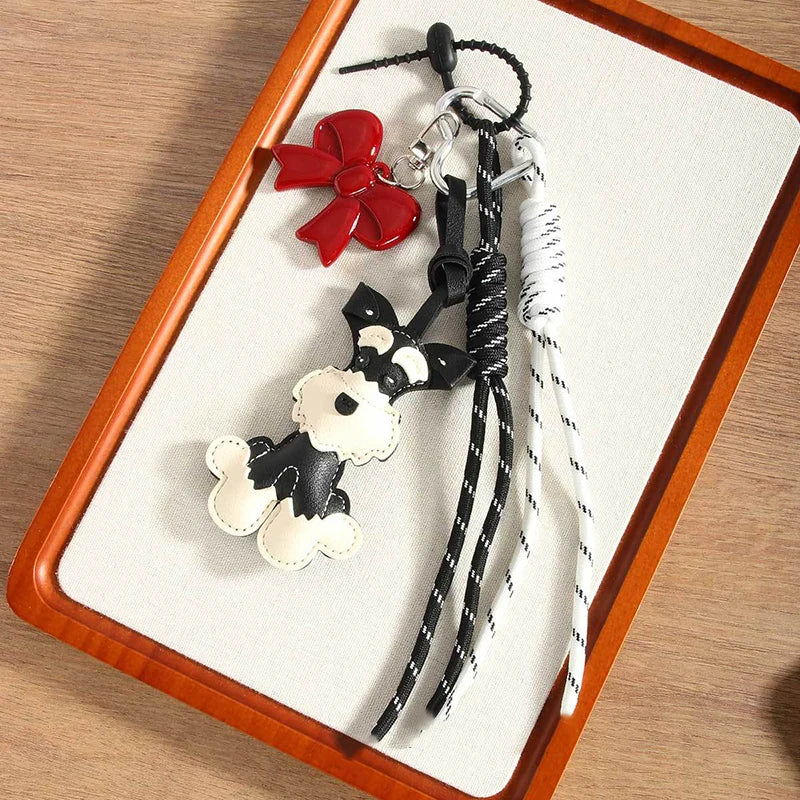 LeLeather Dachshund Keychain