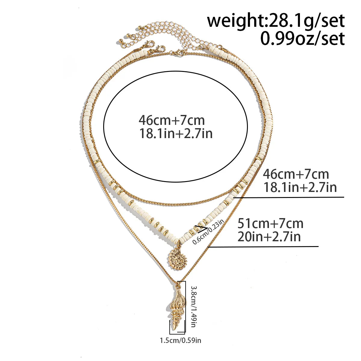 Retro Coconut Shell Bead Necklace