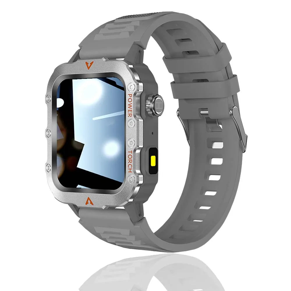Smartwatch with Flashlight & Bluetooth Call