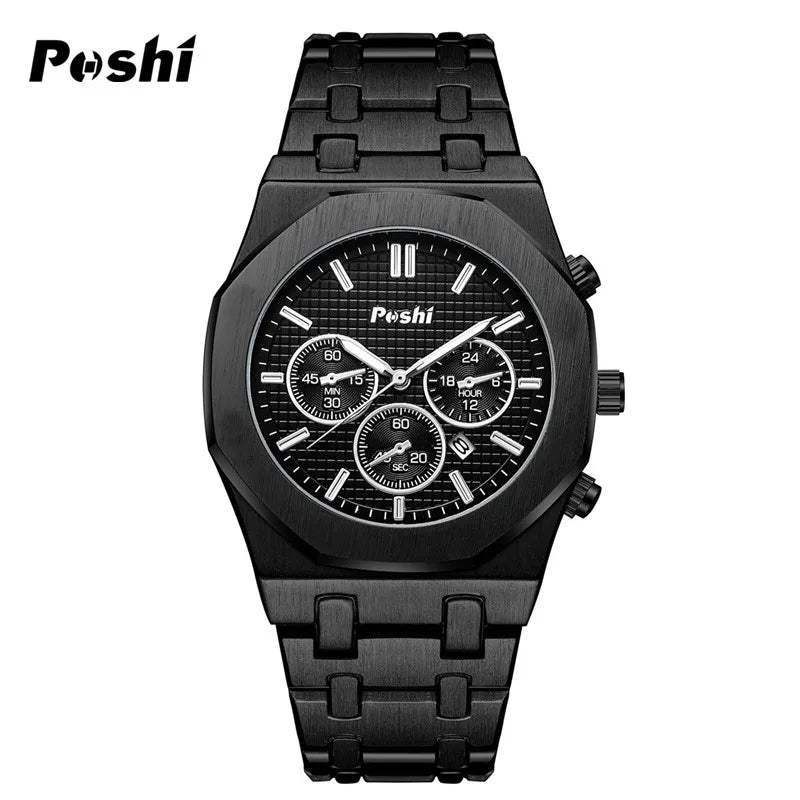 POSHI Men's Luxury Quartz Watch