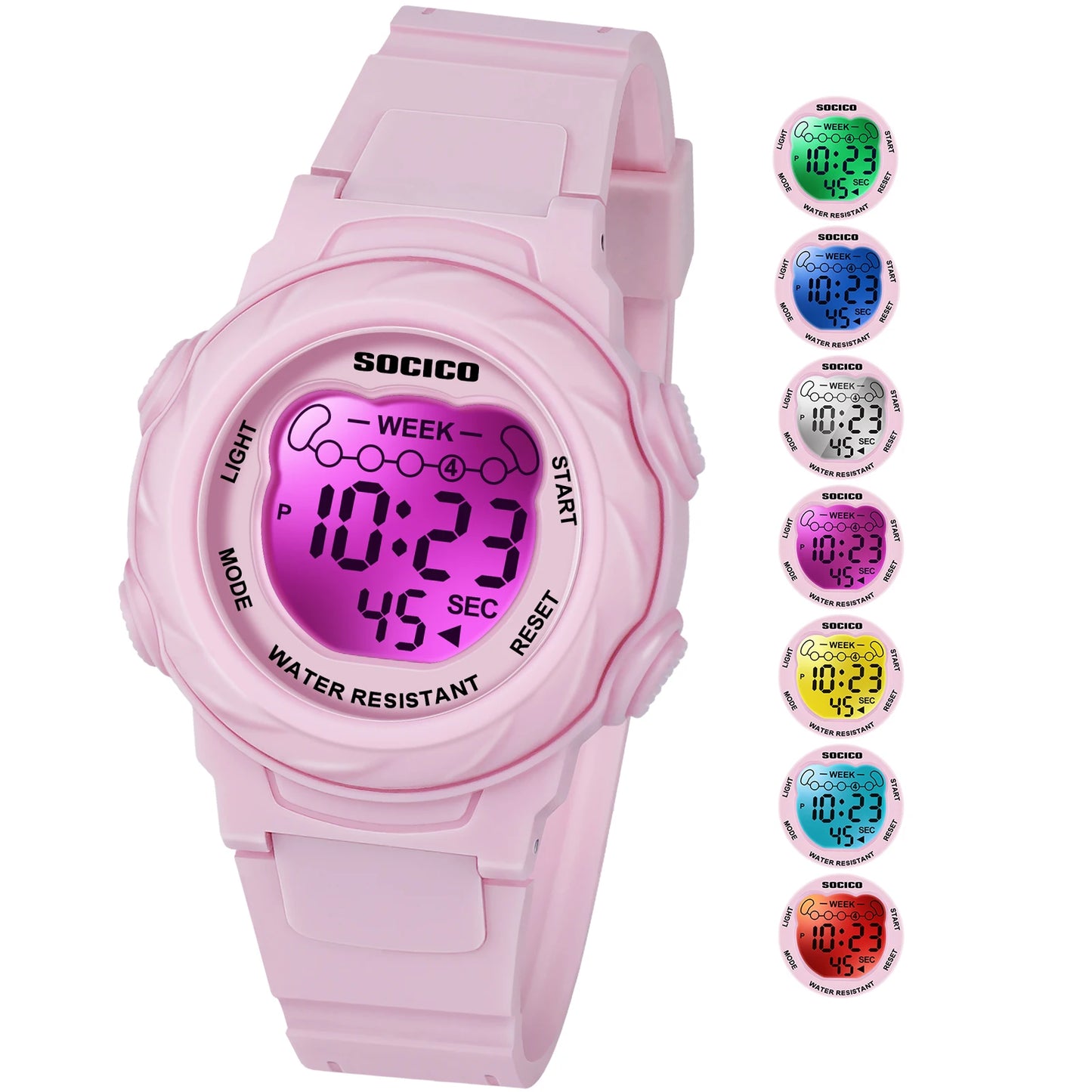 SOCICO Kids Waterproof Analog Watch
