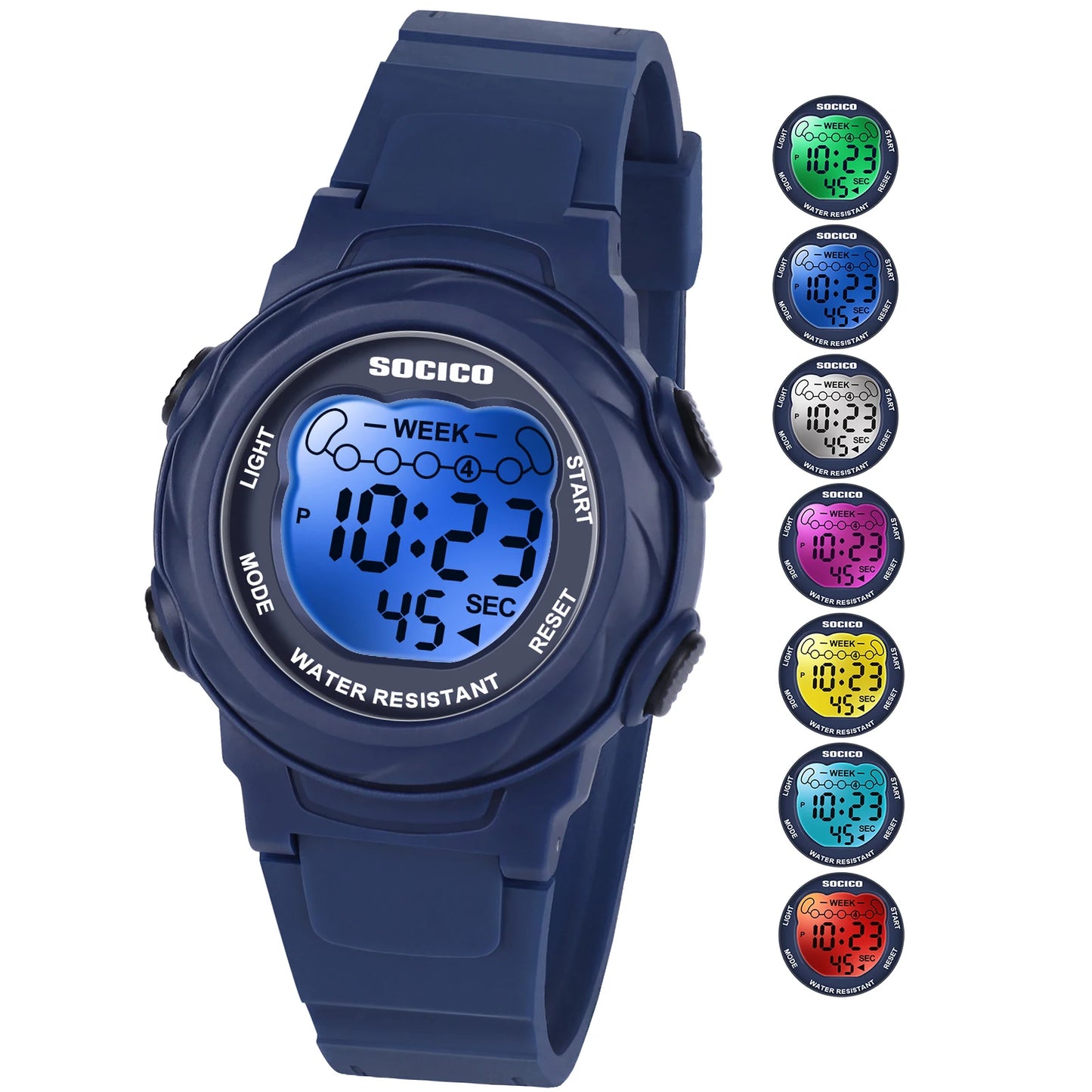 SOCICO Kids Waterproof Analog Watch