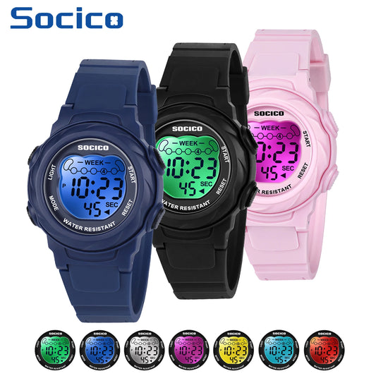 SOCICO Kids Waterproof Analog Watch
