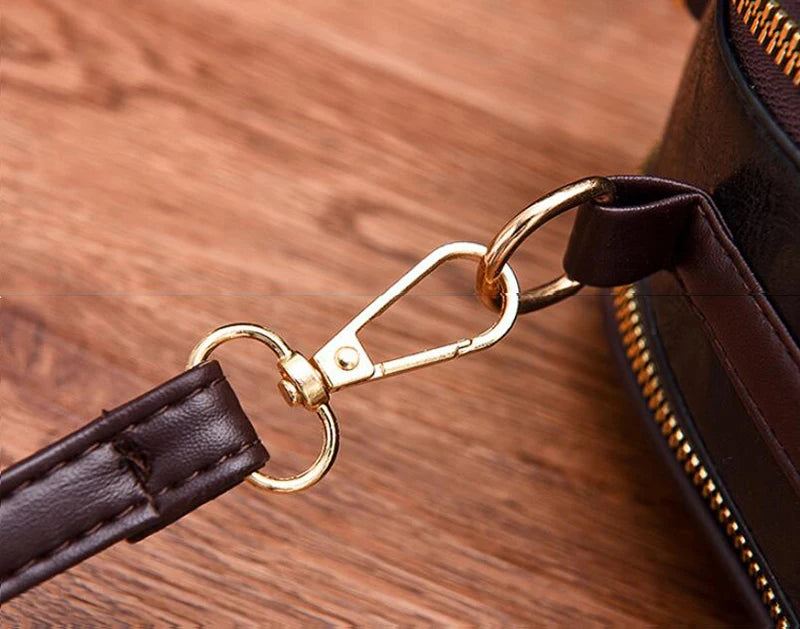 Luxury PU Messenger Bag