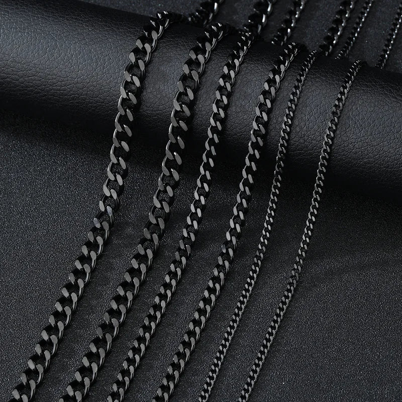 3-7mm Curb Chain for Men & Women”