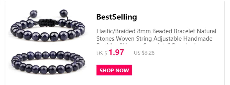 Natural Stone Bracelet for Women & Men