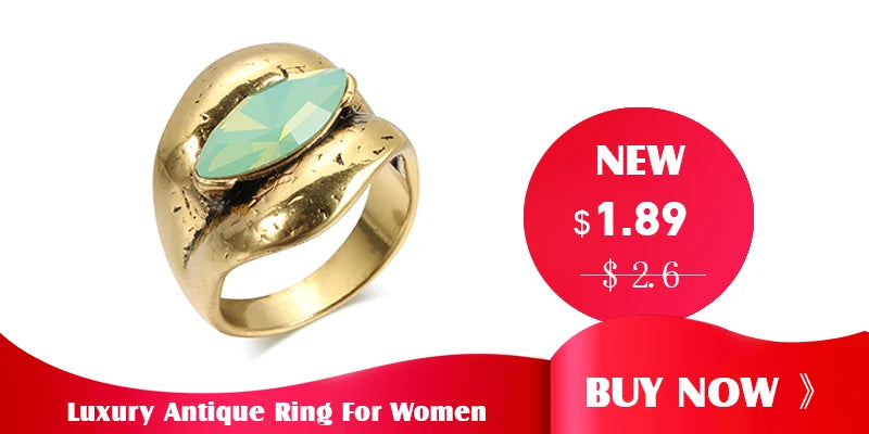 Kinel Rose Gold Geometry Zircon Ring”