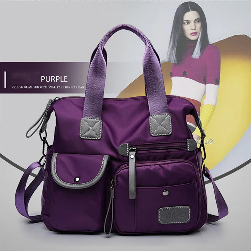 Waterproof Nylon Tote Bag