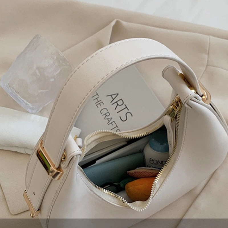 Luxury Half Moon Tote