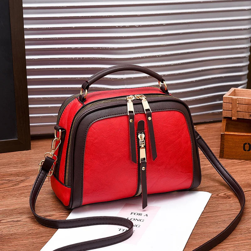 Luxury PU Messenger Bag