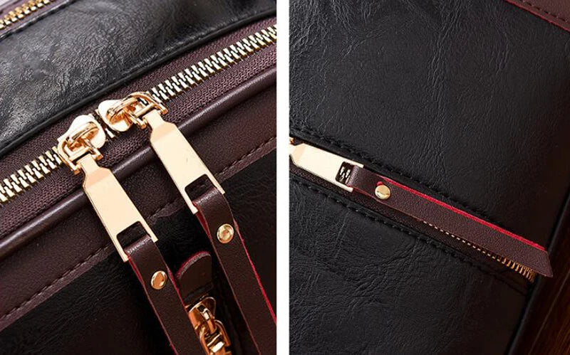 Luxury PU Messenger Bag