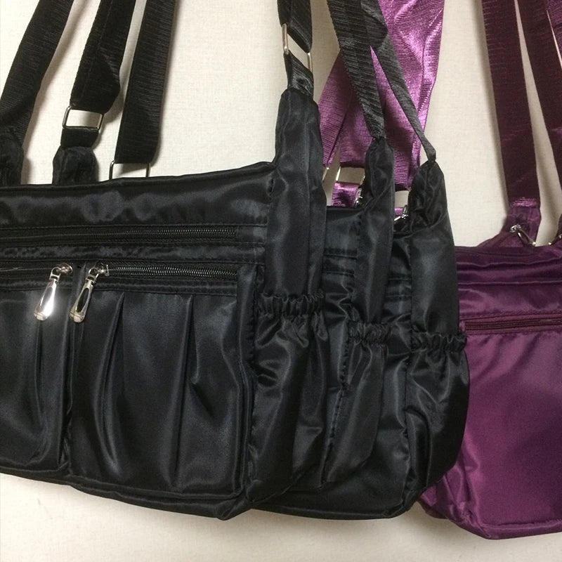Large Nylon Crossbody Bag