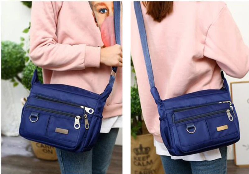 Waterproof Oxford Messenger Bag