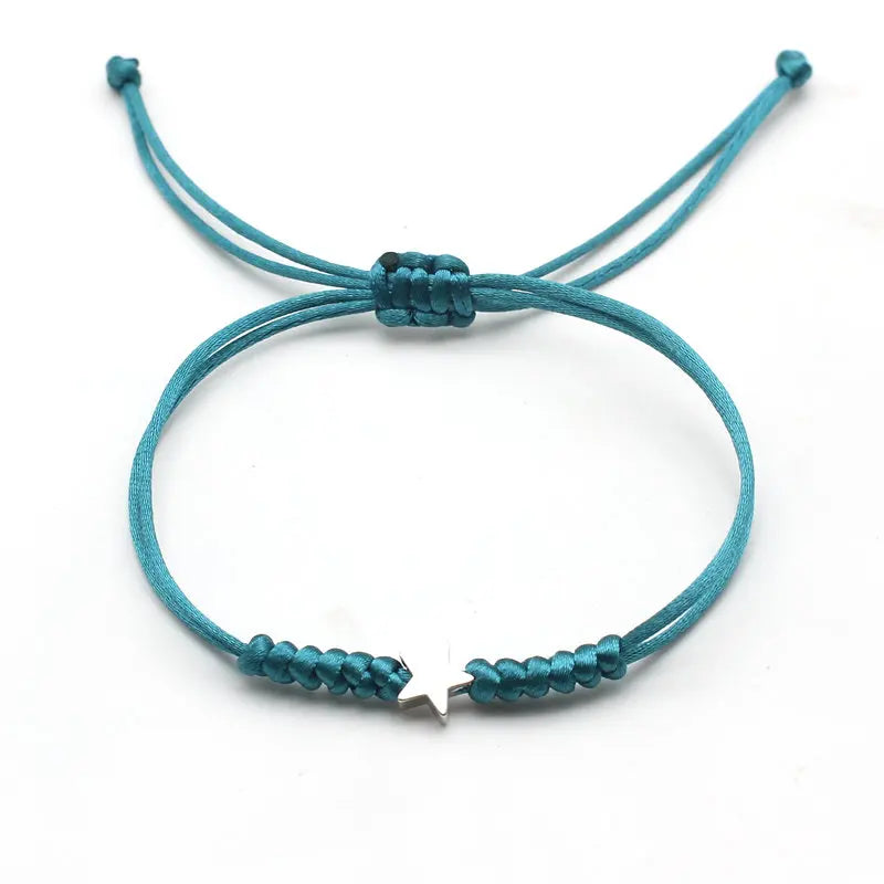 “Gold & Silver Star Wish Bracelets”