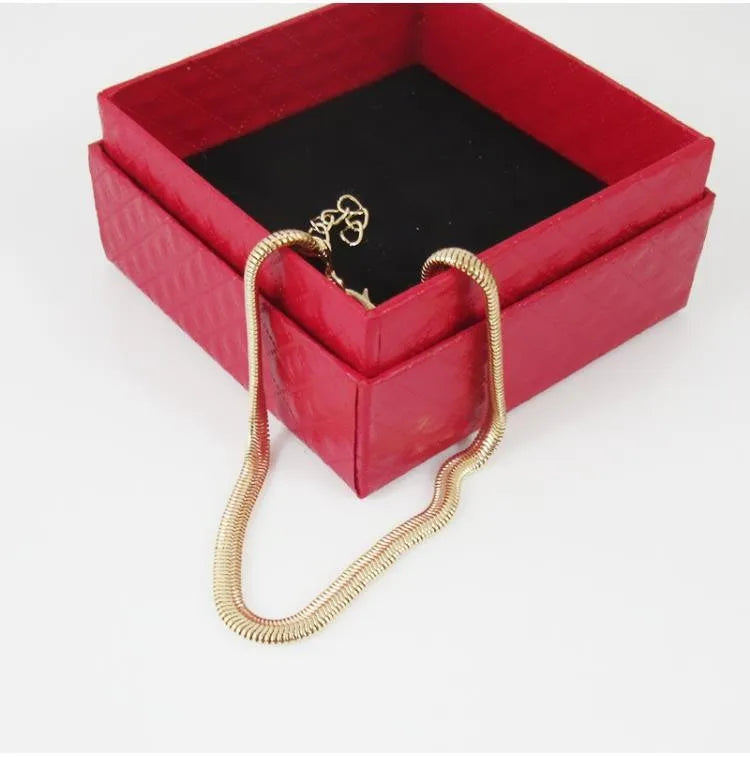 Butterfly Pendant Anklet, Gold & Silver