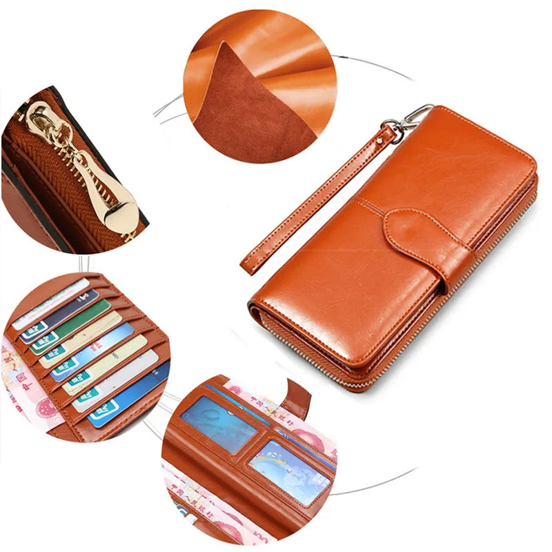 Solid Color Clutch Purse