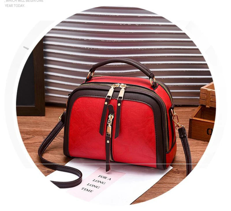 Luxury PU Messenger Bag