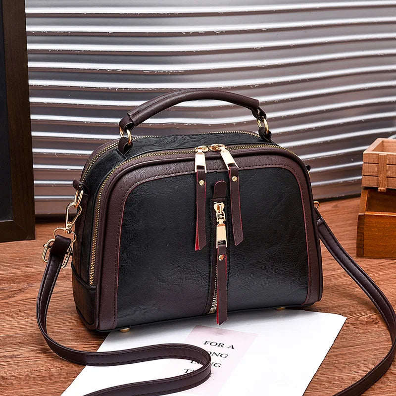 Luxury PU Messenger Bag
