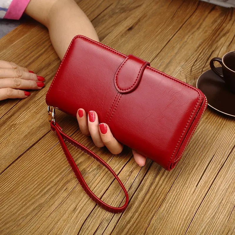 Solid Color Clutch Purse