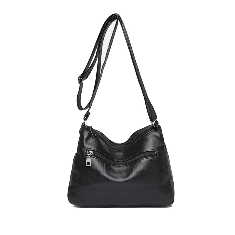 Double-layer Messenger Tote