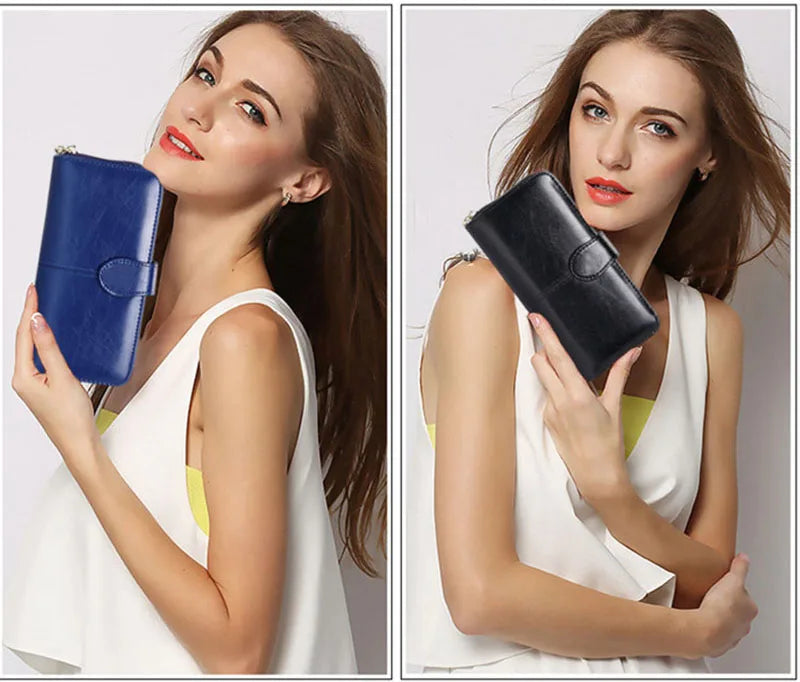 Solid Color Clutch Purse