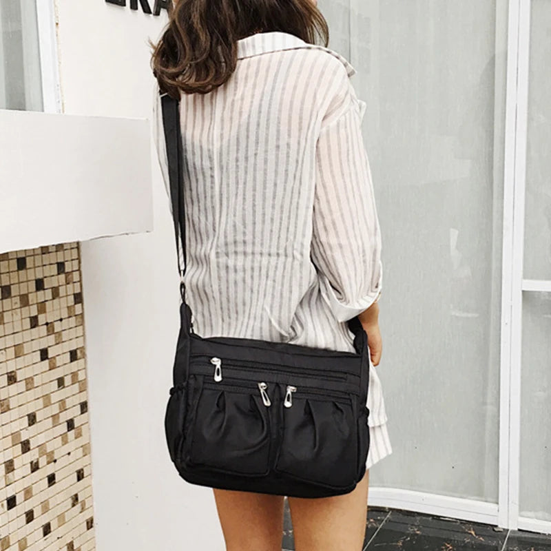 Large Nylon Crossbody Bag