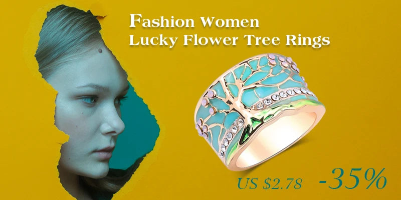 “Kinel 585 Rose Gold Rainbow Zircon Ring
