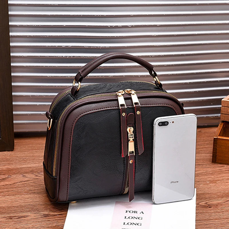 Luxury PU Messenger Bag