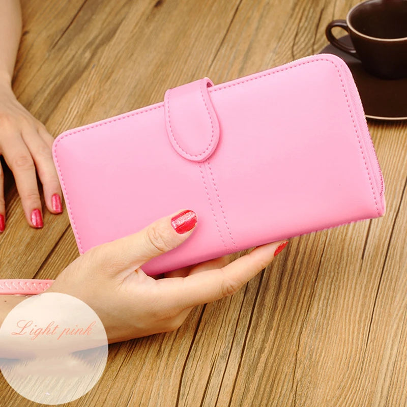 Solid Color Clutch Purse