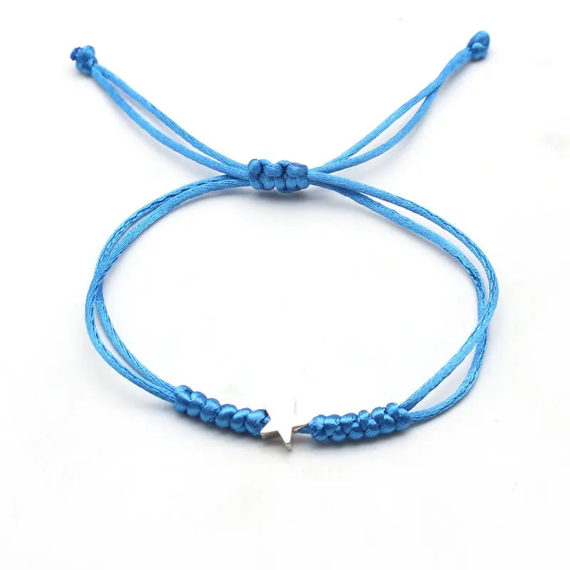 “Gold & Silver Star Wish Bracelets”