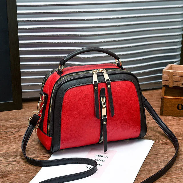 Luxury PU Messenger Bag