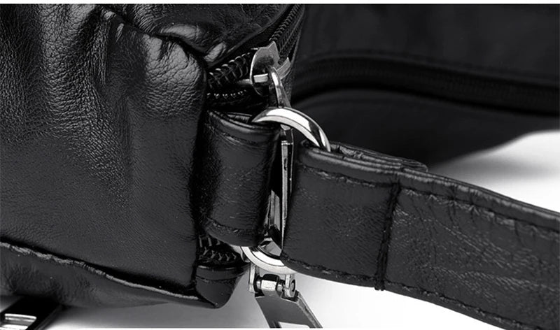 Double-layer Messenger Tote