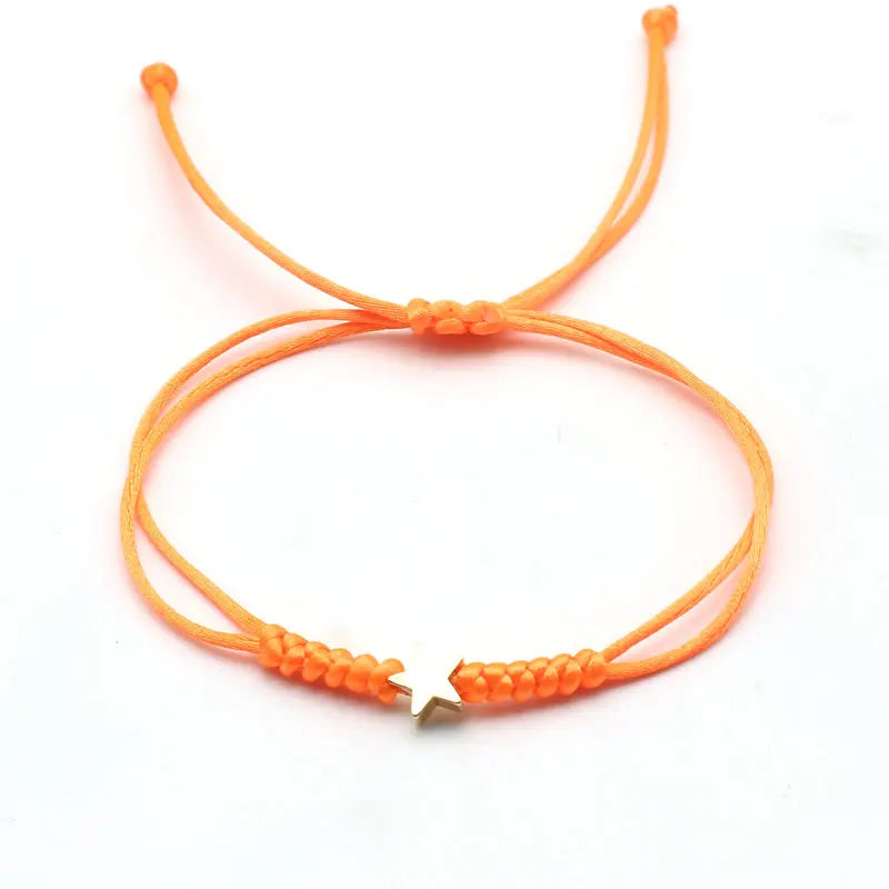 “Gold & Silver Star Wish Bracelets”