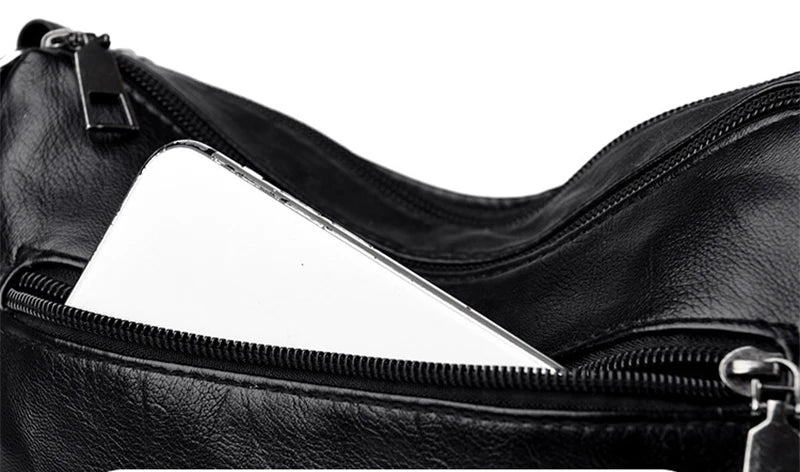 Double-layer Messenger Tote